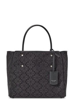Kate Spade Flower Jacquard Medium Everything Tote NWT